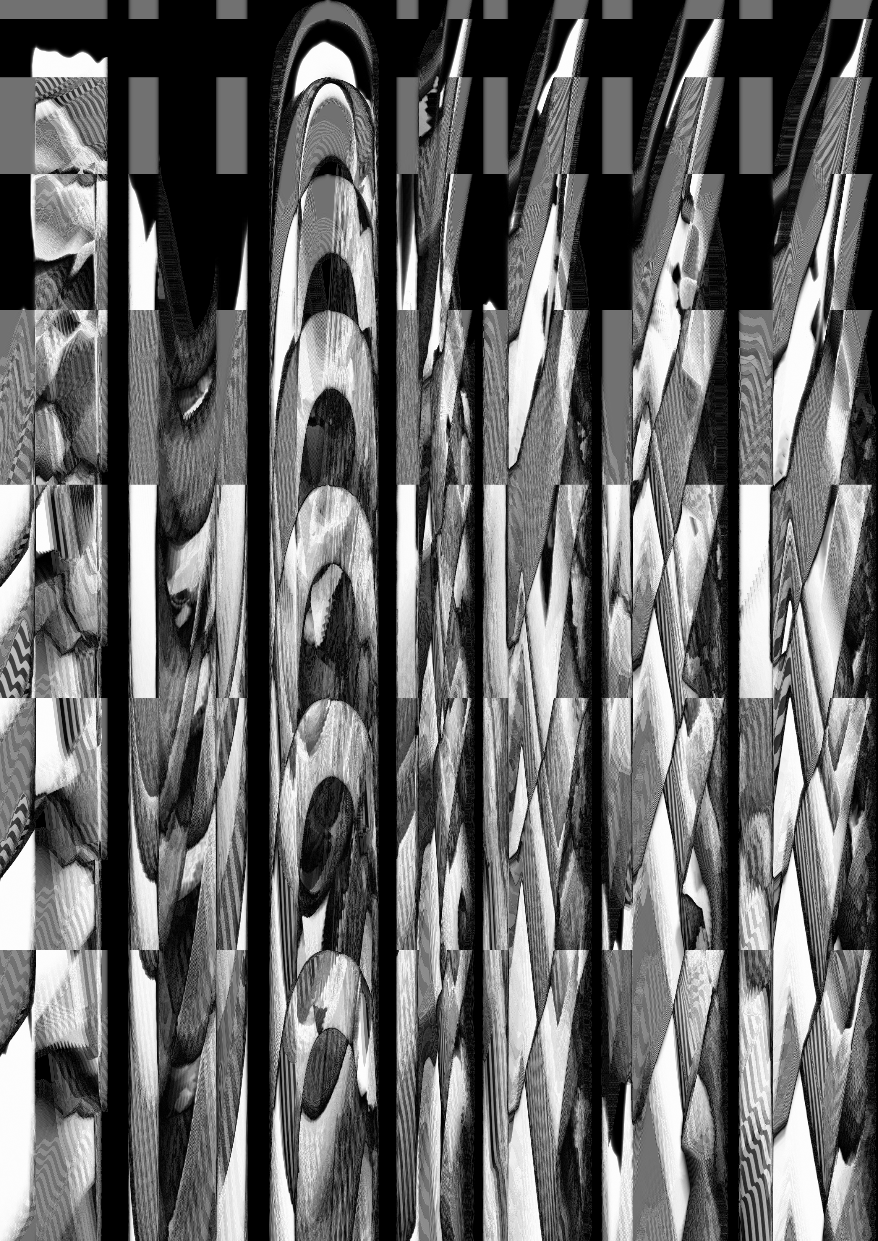 Frame of monochromatic version of effect