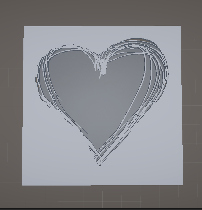 Mask heart
