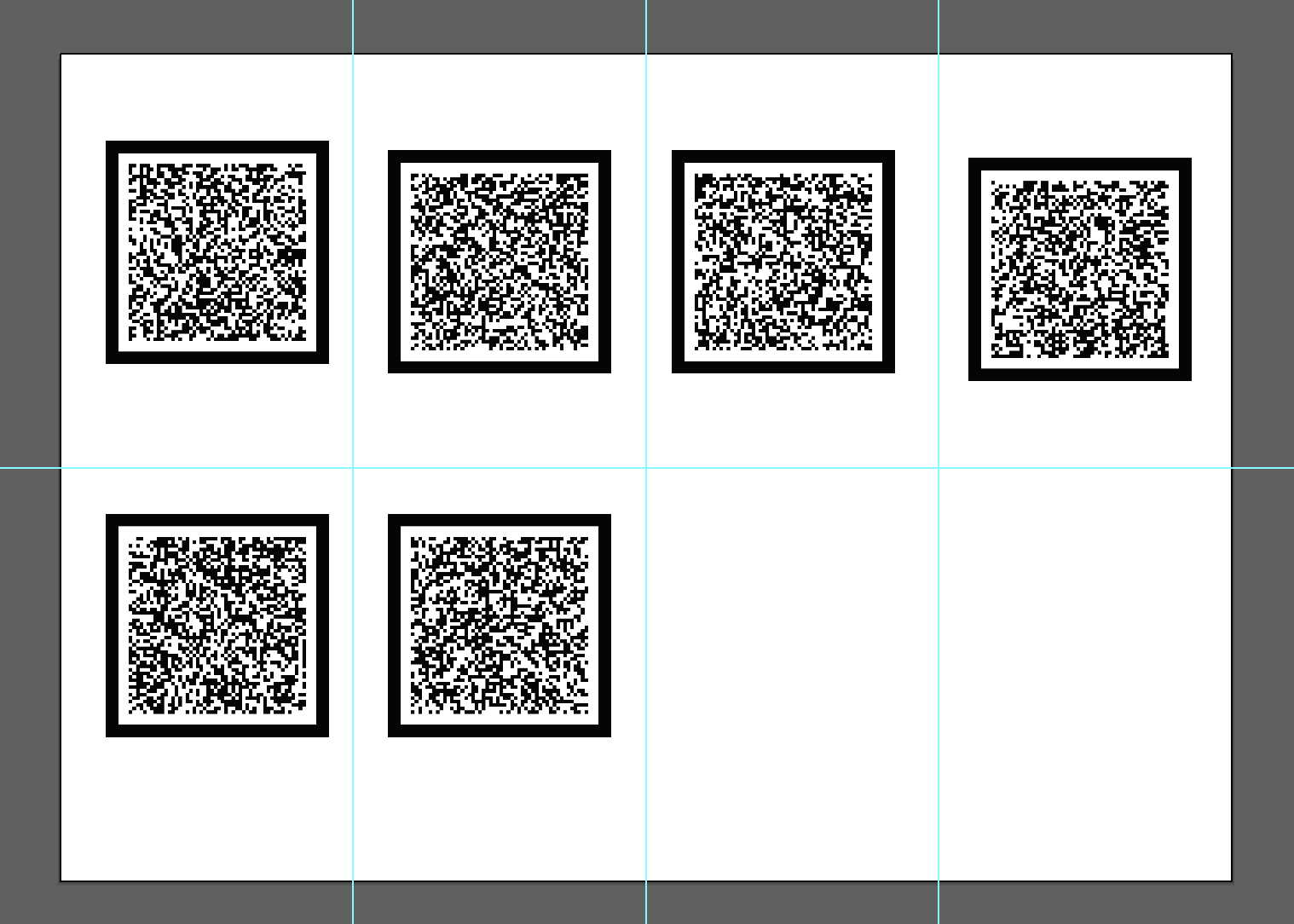 Quick mock zine