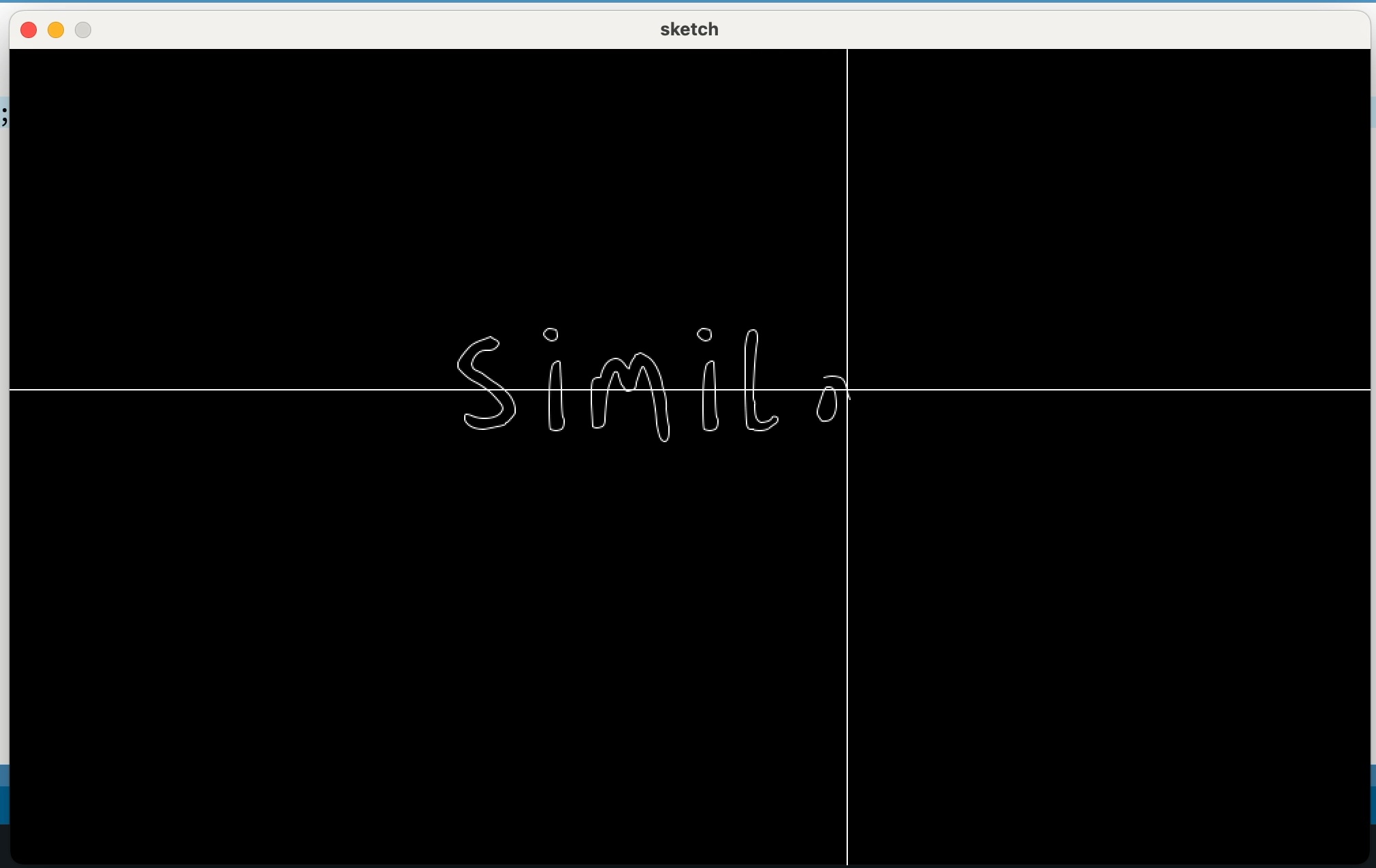 Testing writing outline